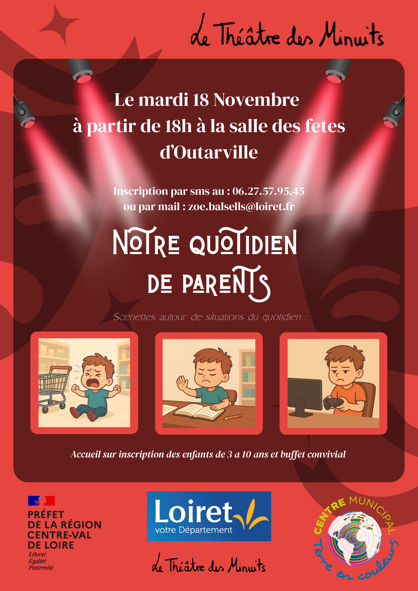 Flyer Projet theatre forum